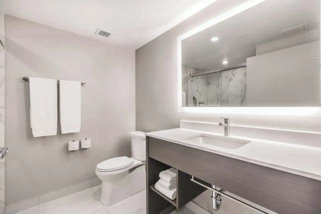홀리데이 인 익스프레스 앤드 스위트 토론토 에어포트 사우스 바이 IHG-스위트, 킹사이즈침대 1개 및 소파베드 (Runway View)-13