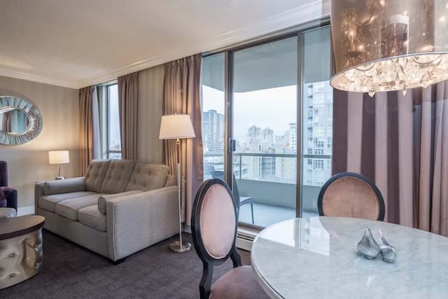 라그란데 레지던스 밴쿠버 앳 더 서튼 플레이스 호텔-스위트, 침실 2개-5