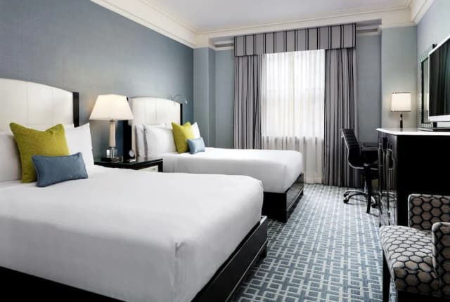 費爾蒙特皇家約克飯店-奢華雙人房, 2 張標準雙人床, 非吸煙房-1