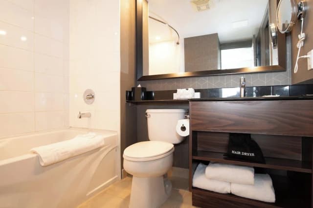 多倫多機場桑德曼簽名飯店-標準套房, 1 張特大雙人床, 廚房 (Washer Dryer)-7