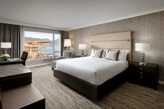 Fairmont Waterfront-华丽客房, 2 张双人床, 部分海洋景观-4