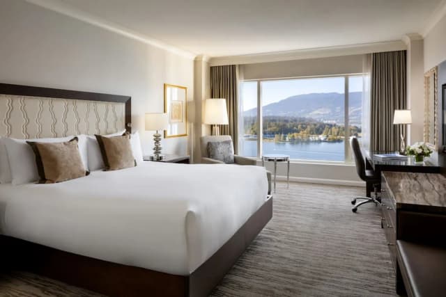 Fairmont Waterfront-特色客房, 2 张双人床 (Harbor and Stanley Park View)-5