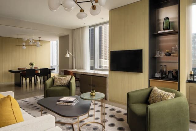 多倫多四季飯店-套房, 1 張特大雙人床, 城市景觀-4