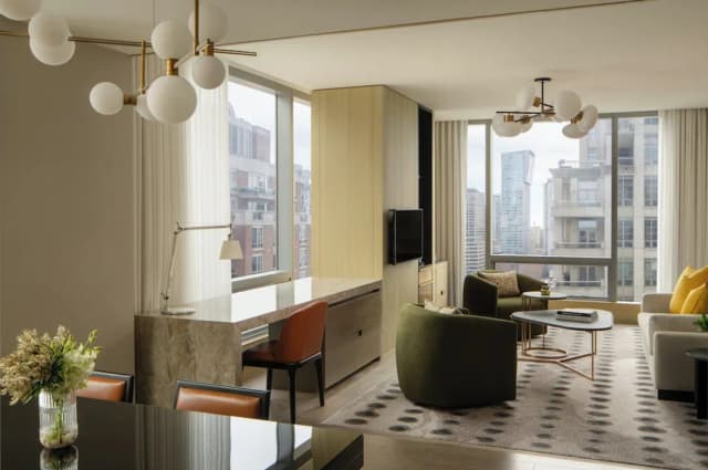 多倫多四季飯店-套房, 1 張特大雙人床, 城市景觀-5