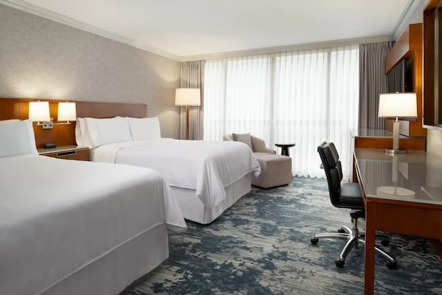 ザ ウェスティン ベイショア バンクーバー-スタンダード ルーム ダブルベッド 2 台-5