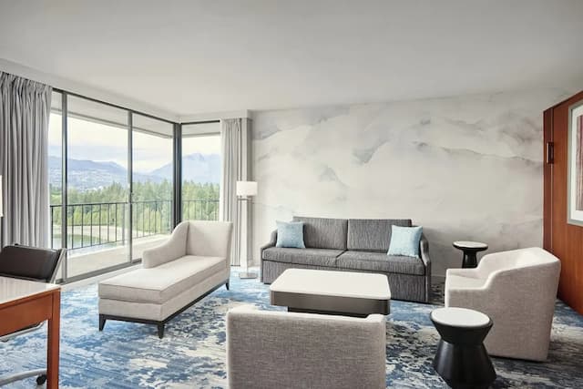 ザ ウェスティン ベイショア バンクーバー-パノラミック スイート 1 ベッドルーム マウンテンビュー-1