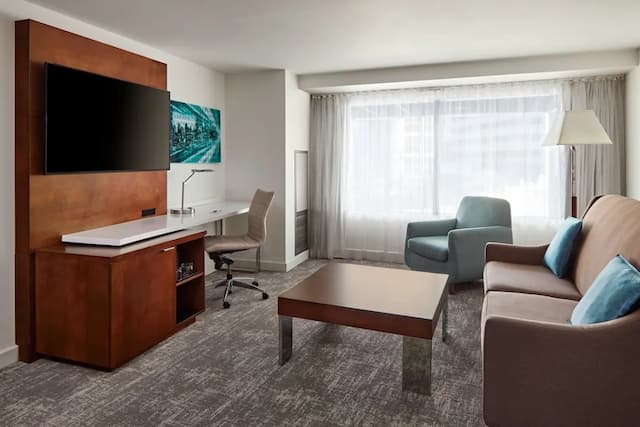 トロント マリオット シティ センター ホテル-ファミリー スイート 1 ベッドルーム-5