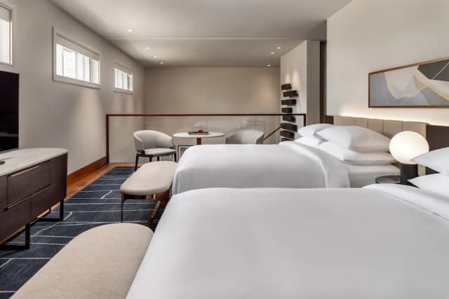 多倫多柏悅飯店-客房, 2 張加大雙人床-3