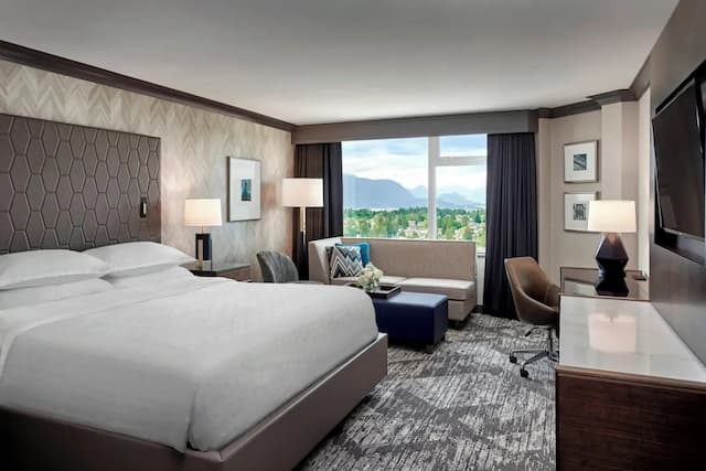 쉐라톤 밴쿠버 길퍼드 호텔-이그제큐티브룸, 킹사이즈침대 1개-3