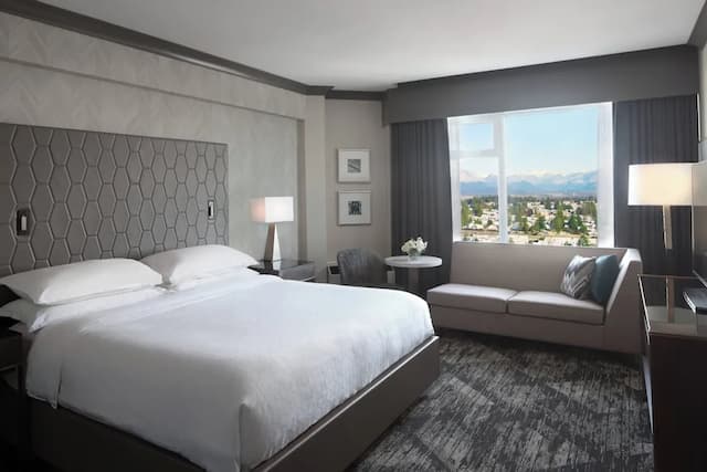 쉐라톤 밴쿠버 길퍼드 호텔-펜트하우스, 킹사이즈침대 1개 및 소파베드-9