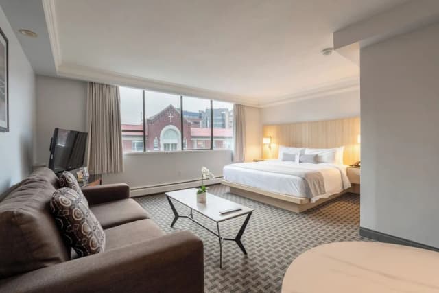 센추리 플라자 호텔-스탠다드 스튜디오 스위트, 킹사이즈침대 1개-11