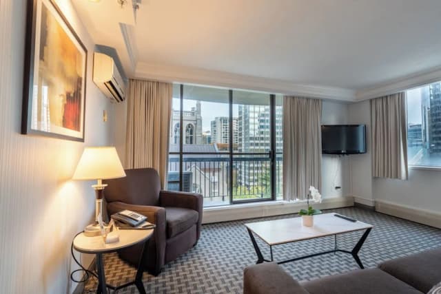 센추리 플라자 호텔-프리미엄 스위트, 싱글침대 2개, 주방, 코너-23