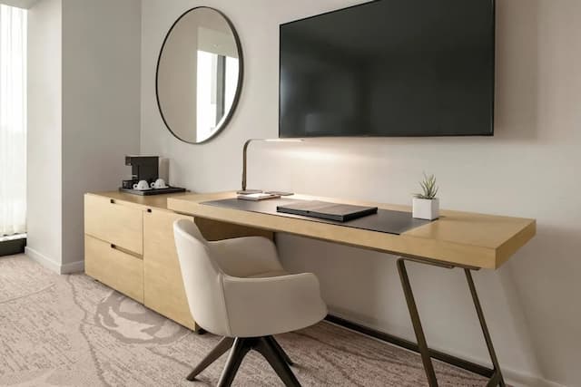 JW 메리어트 파르크 밴쿠버-룸, 킹사이즈침대 1개 (View)-3