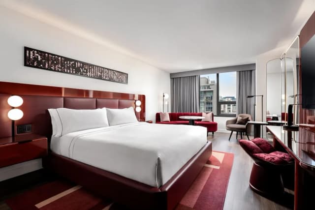 힐튼의 큐리오 컬렉션, 리버리 토론토 다운타운-룸, 킹사이즈침대 1개, 시내 전망-8