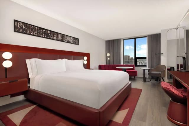 힐튼의 큐리오 컬렉션, 리버리 토론토 다운타운-룸, 킹사이즈침대 1개, 시내 전망-1