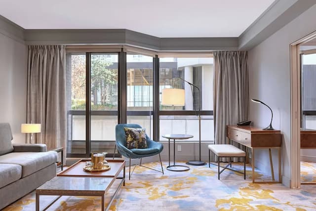 溫哥華大都會酒店-套房, 1 間臥室, 露台, 城市景-3