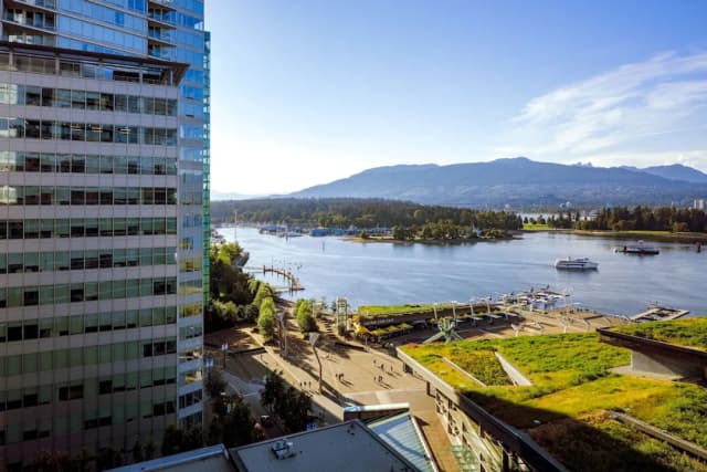 Fairmont Pacific Rim-套房, 1 张特大床和 1 张沙发床, 公园景观 (Fairmont)-5