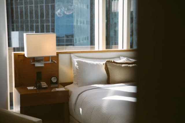 Fairmont Pacific Rim-华丽客房, 2 张大床, 部分海洋景观-1