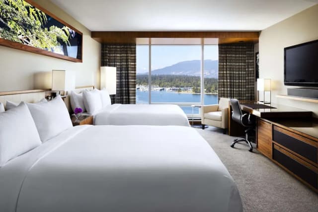 費爾蒙環太平洋酒店-特色客房, 2 張加大雙人床, 山景-2