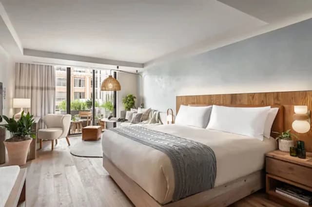 1 ホテル トロント-ルーム キングベッド 1 台 テラス-3