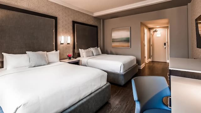 ジョージアン コート  ホテル ワールドホテルズ エリート-スタンダード ルーム クイーンベッド 2 台 禁煙 冷蔵庫-1