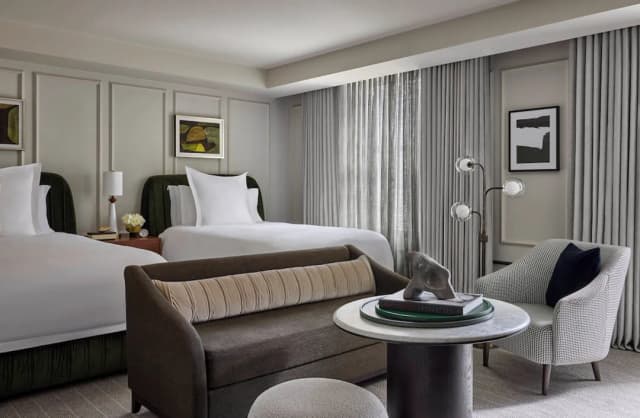 溫哥華瑰麗酒店-Deluxe Two Doubles City View-1