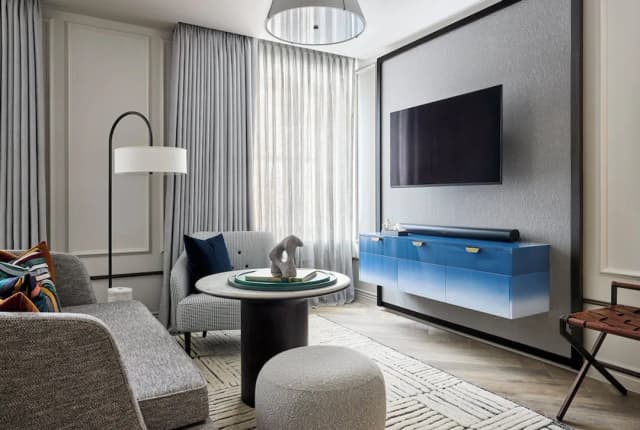 溫哥華瑰麗酒店-One Bedroom Courtyard View Suite-5