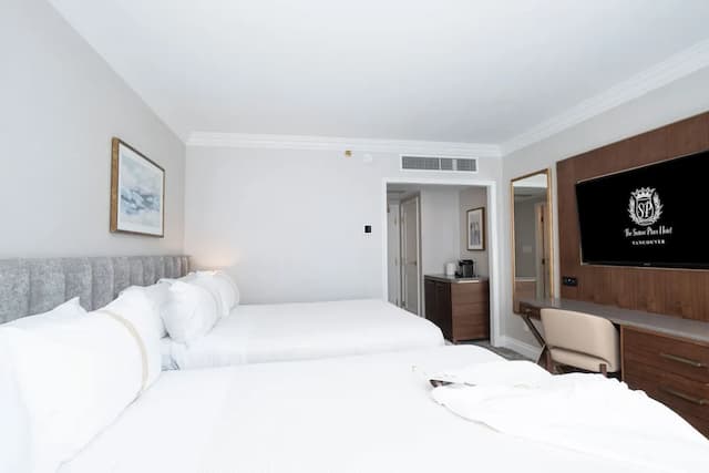 더 서튼 플레이스 호텔 밴쿠버-디럭스룸, 퀸사이즈침대 2개-3