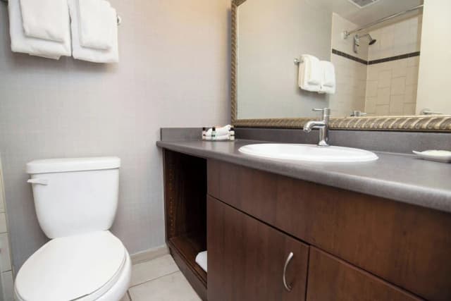 溫哥華戴維桑德曼套房酒店-套房, 廚房, 城市景 (2 Single Beds, Sofa Bed, W/D, Balcony)-6