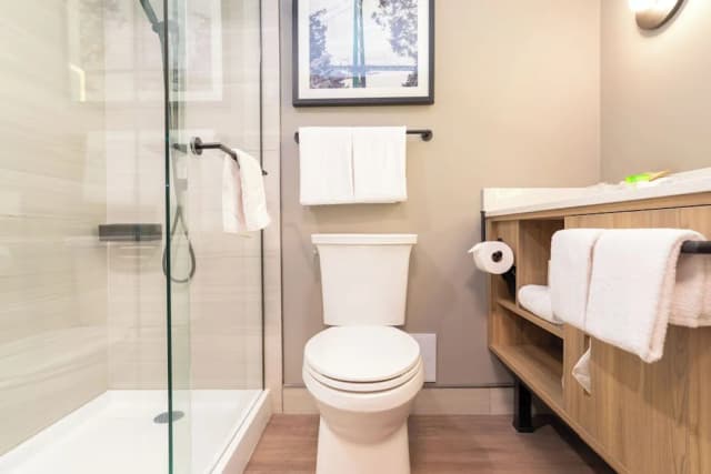 溫哥華戴維桑德曼套房酒店-標準套房, 1 張加大雙人床及 1 張梳化床, 廚房 (W/D, Balcony)-8