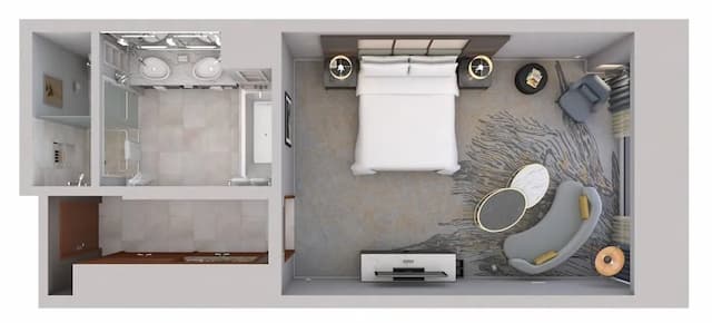 The Ritz-Carlton, Toronto-Club Room, 1 King Bed, City View-10