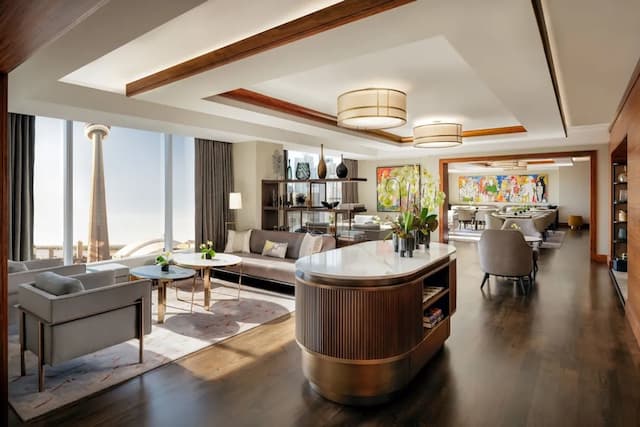 The Ritz-Carlton, Toronto-Club Suite, 1 Bedroom, Corner-1