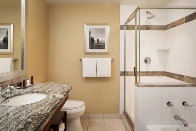 溫哥華山峰市區萬豪酒店-客房, 2 張標準雙人床 (High Floor)-2