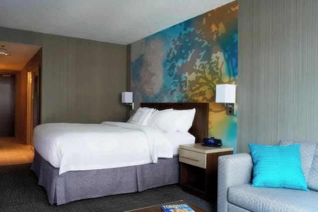 多倫多市中心萬怡飯店-客房, 1 張特大雙人床-1