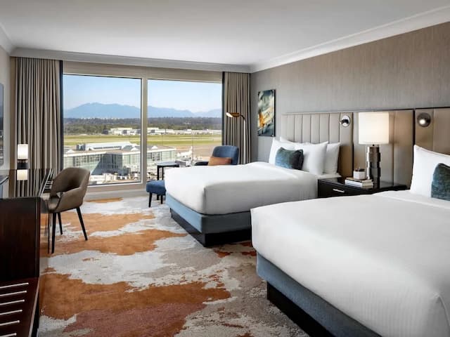 Fairmont Vancouver Airport In-Terminal Hotel-Fairmont Room, 2 Queen Beds-3