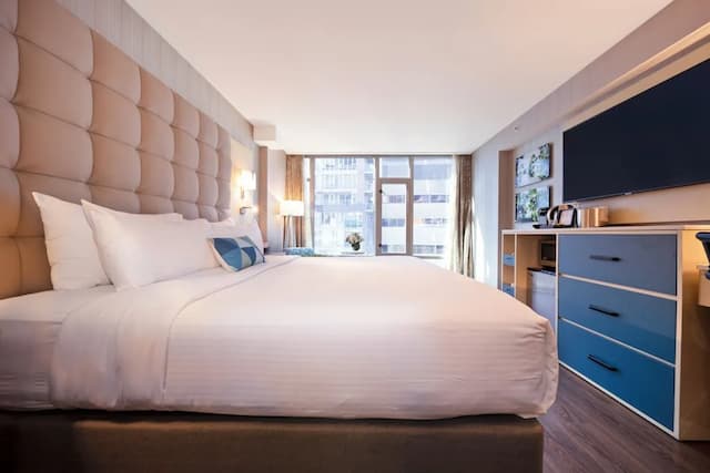 溫哥華布魯酒店-豪華客房, 1 張特大雙人床-8