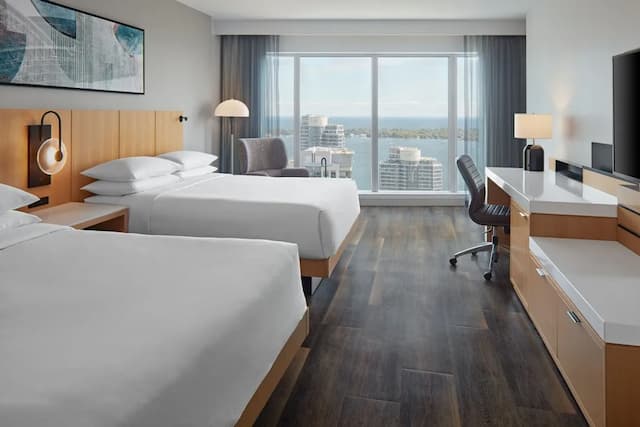 Delta Hotels by Marriott Toronto-Room, 2 Queen Beds, Harbor View-1