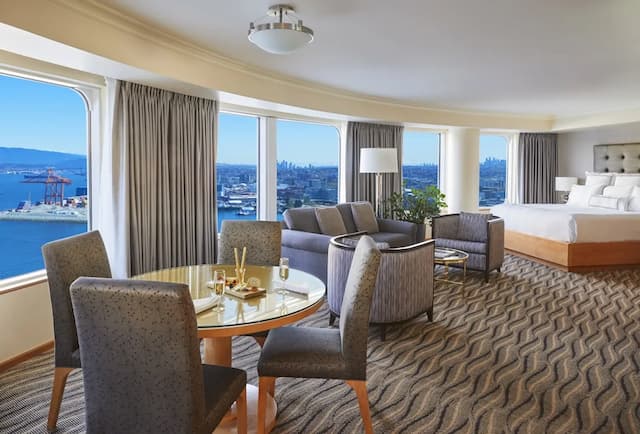 Pan Pacific Vancouver-Panoramic Room, Harbor View-1