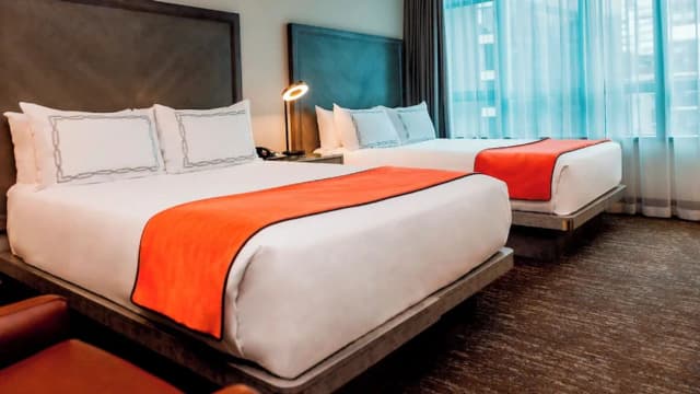 溫哥華帕克酒店-豪華雙人房, 2 張標準雙人床-1