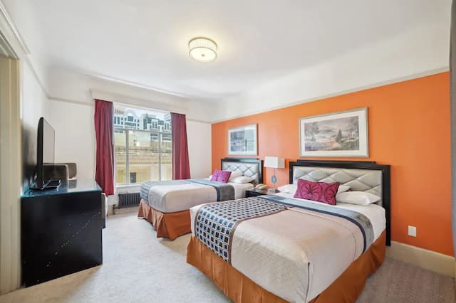 유니언 스퀘어 플라자 호텔-룸, 더블침대 2개-1