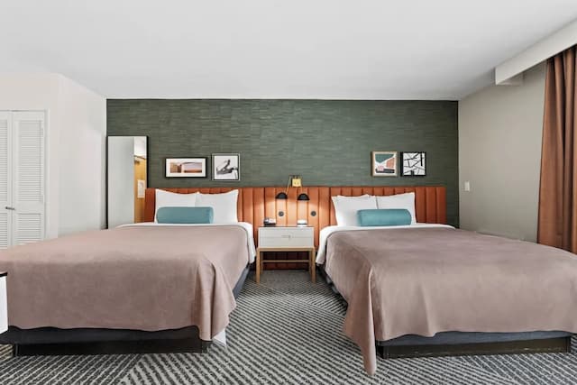 Royal Palace Westwood-Standard Room, 2 Queen Beds-1