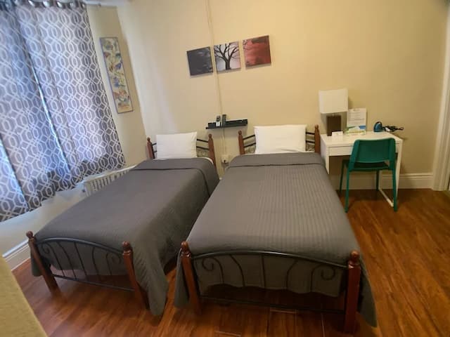 奧蘭治村旅舍-標準雙床房, 2 張單人床, 私人浴室-4