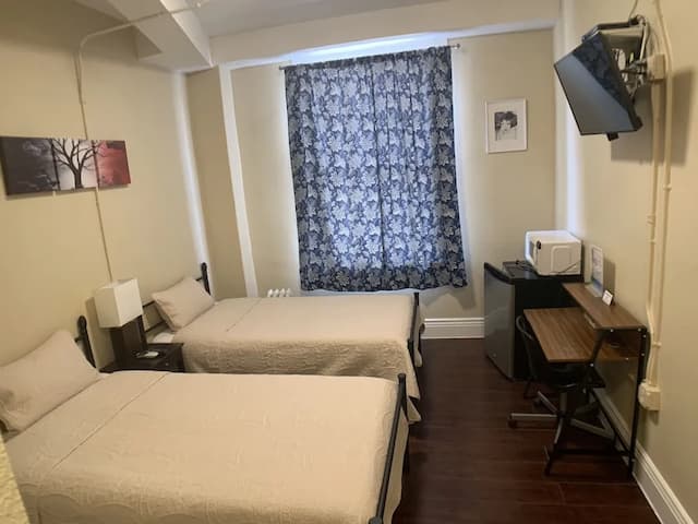 奧蘭治村旅舍-標準雙床房, 2 張單人床, 私人浴室-2