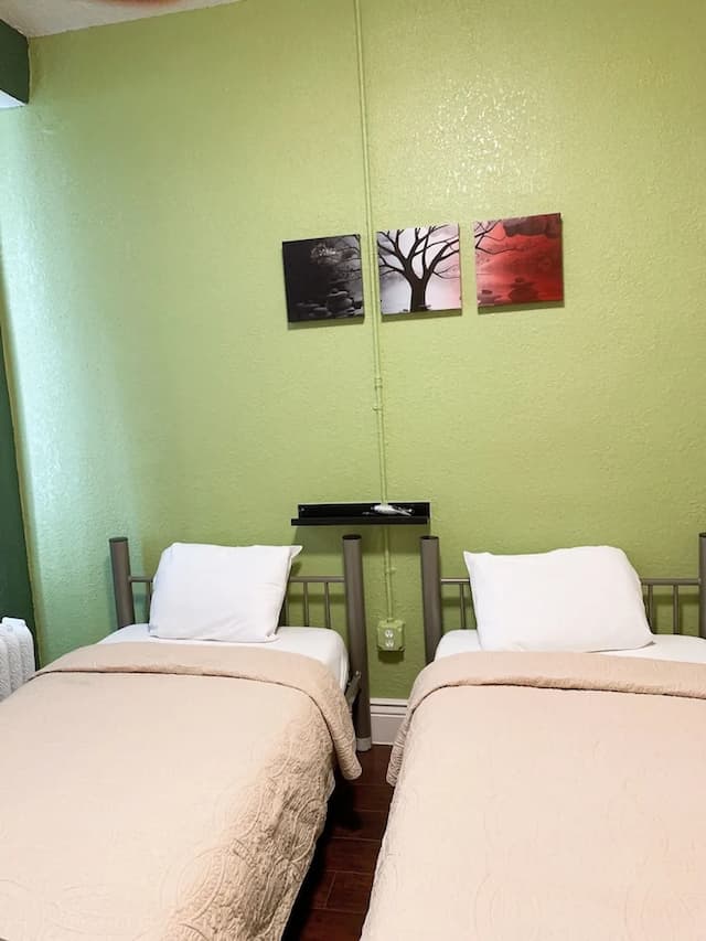 奧蘭治村旅舍-標準雙床房, 2 張單人床, 私人浴室-16