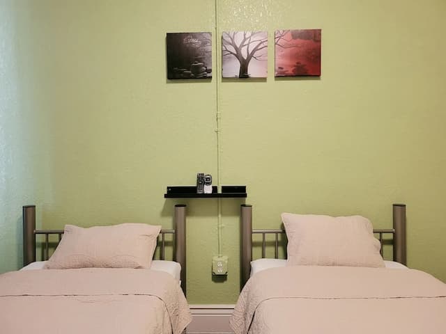 奧蘭治村旅舍-標準雙床房, 2 張單人床, 私人浴室-15