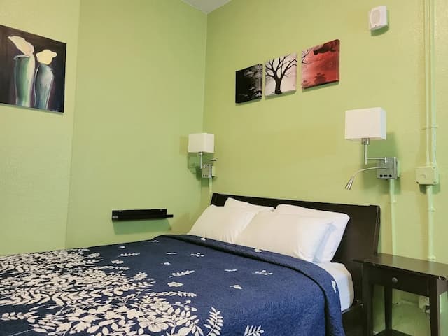 奧蘭治村旅舍-豪華客房, 1 張加大雙人床, 私人浴室-20