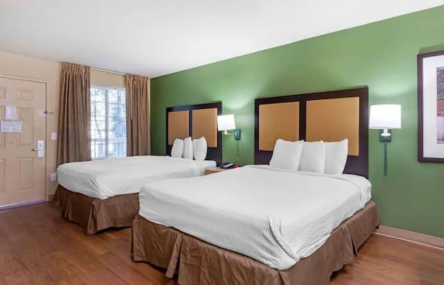 エクステンデット ステイ アメリカ スイーツ シアトル サウスセンター-スタジオ クイーンベッド 2 台 禁煙-3