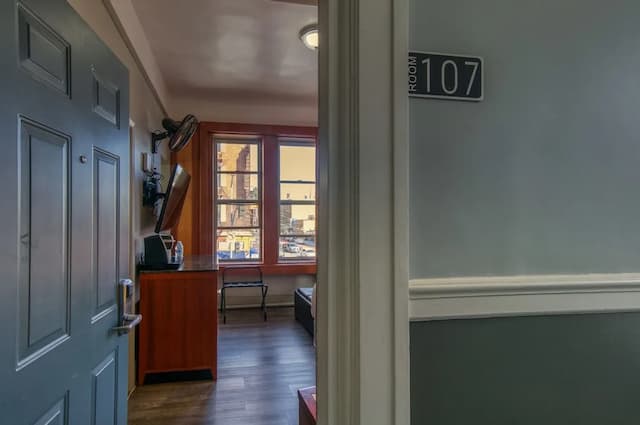 램스 호텔-디럭스룸, 퀸사이즈침대 1개 및 소파베드, 시내 전망-16