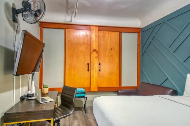 램스 호텔-1 Queen City View, Shared Bathroom-3