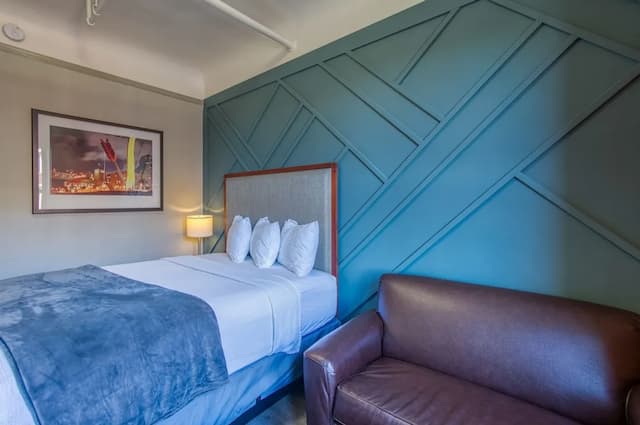 램스 호텔-1 Queen Bed with Sofa Bed, Shared Bathroom-17